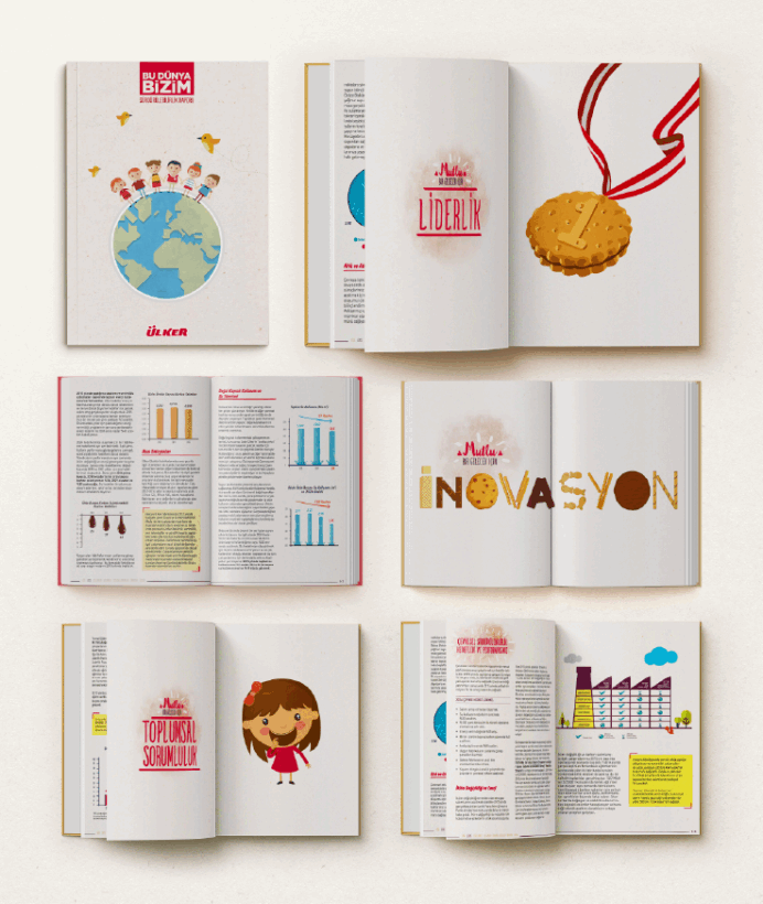 Ülker Sürdürülebilirlik Raporu B612 WORKS® Tarafından Tasarlanmıştır. Bu Çalışmanın İçeriği S360 Sürdürülebilirlik Ajansı Tarafından Hazılanmıştır.